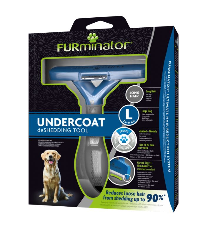 FURminator – Undercoat Deshedding Tool – Long Hair Dogs