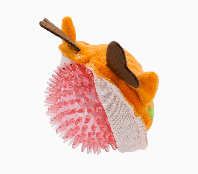 Happy Woofmas – Super Ball Reindeer Dog Toy