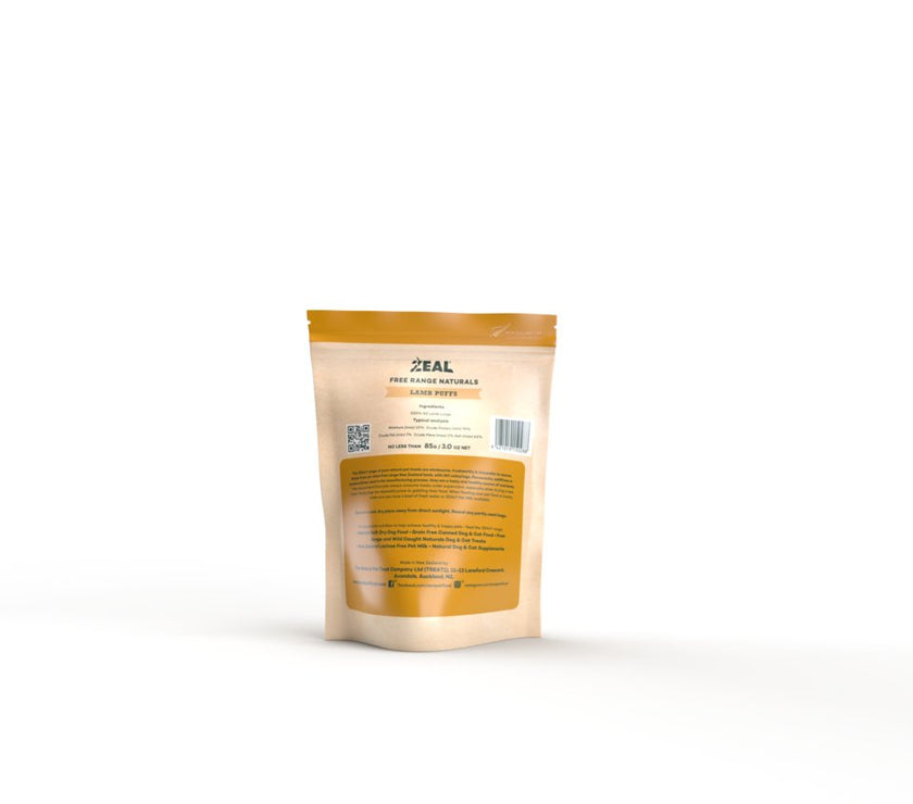Zeal – Free Range Naturals – Lamb Puffs