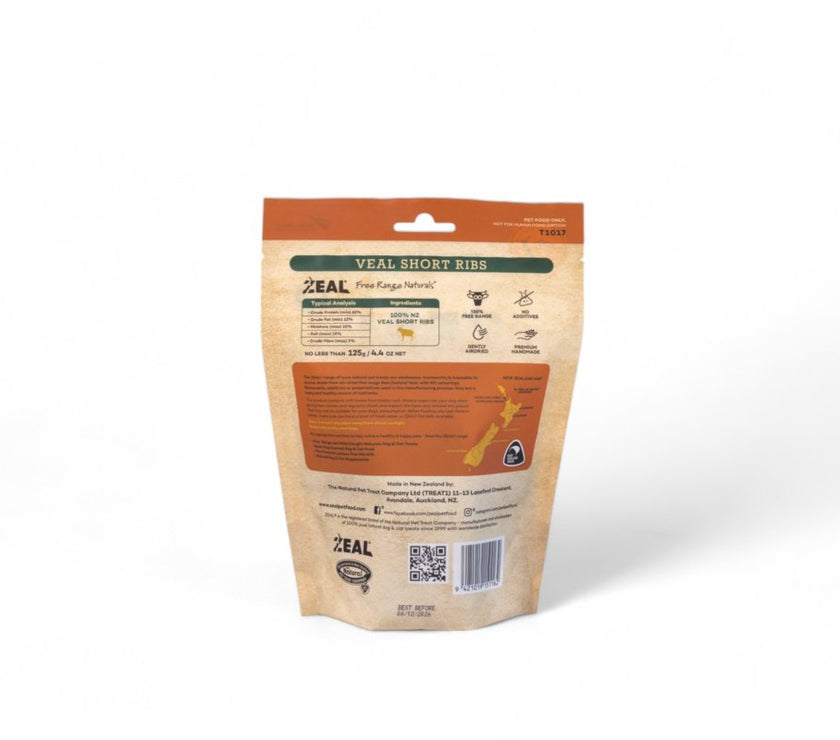 Zeal – Free Range Naturals – Veal Short Ribs