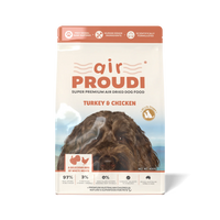 Proudi - Air Dried Dog Food Turkey & Chicken Super Premium Complete Meal