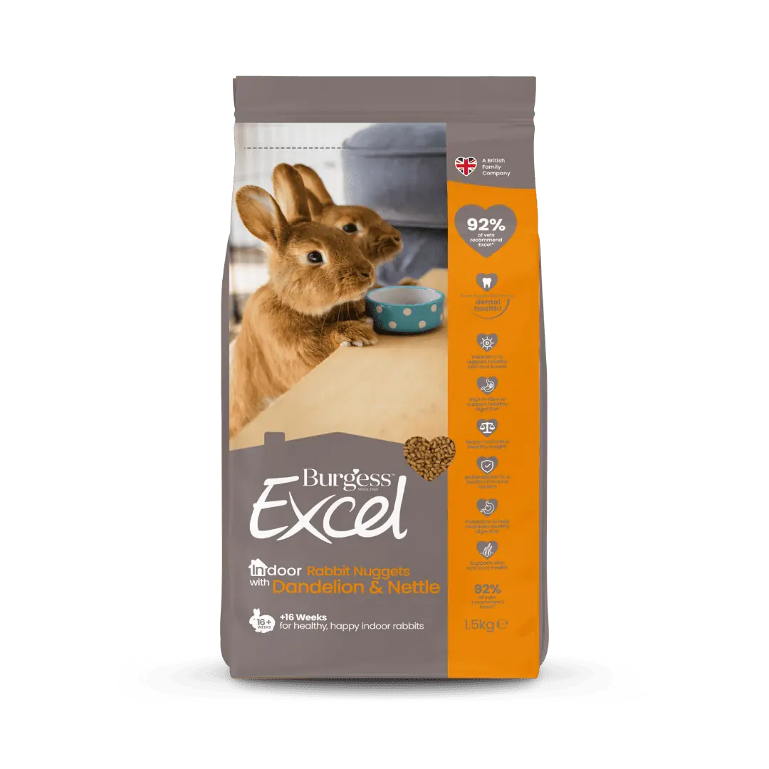 Burgess Excel – Indoor Rabbit Nuggets