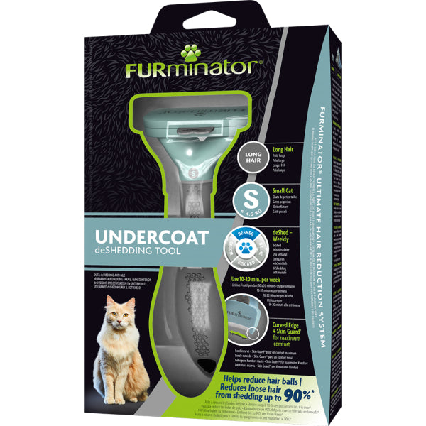 FURminator – Undercoat Deshedding Tool – Long Hair Cat - image 2