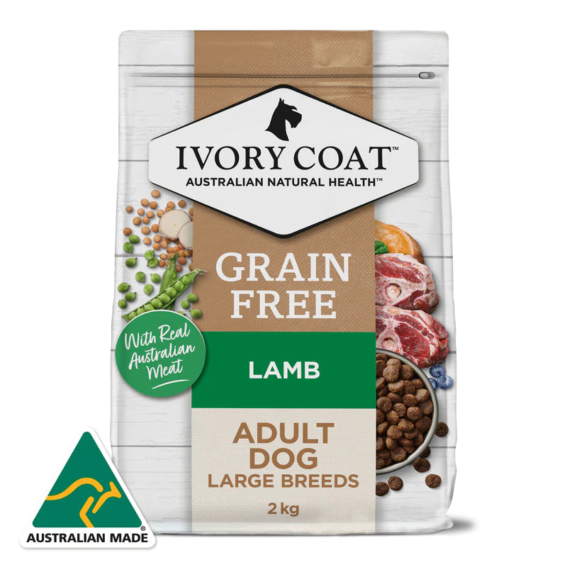 Adult Dog Food -  Large Breed – GRAIN FREE – Lamb
