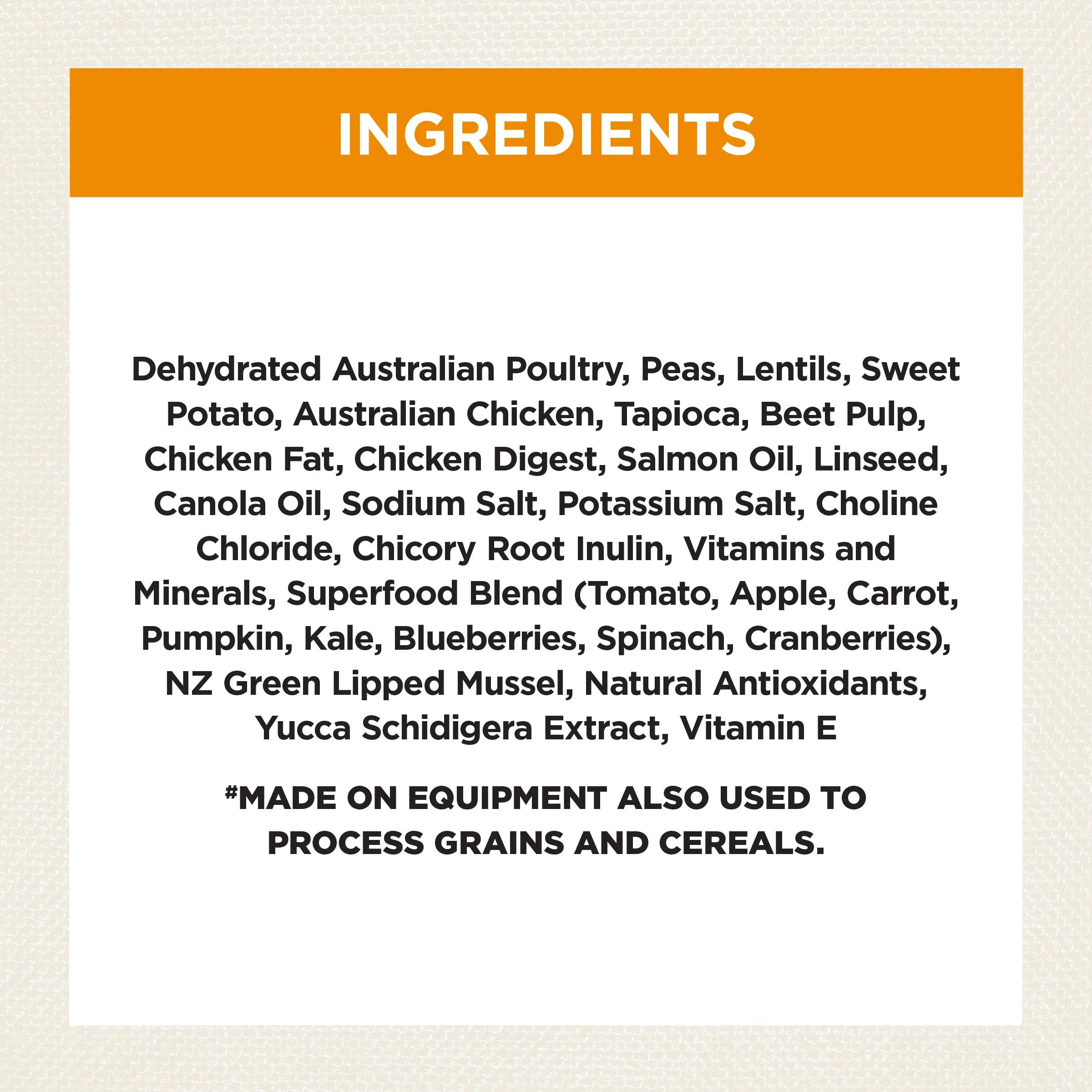 Ivory Coat – Healthy Weight Adult Dog – GRAIN FREE – Chicken