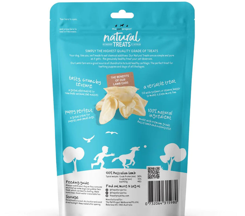 The Pet Project – Natural Treats – Lamb Ears