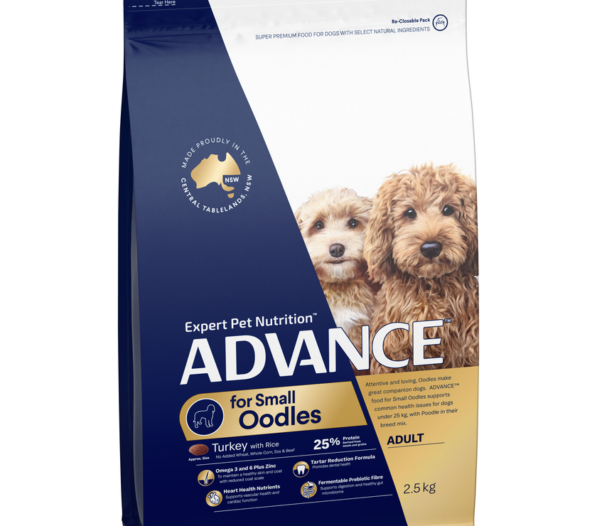 Advance Dog Food for Small Oodles