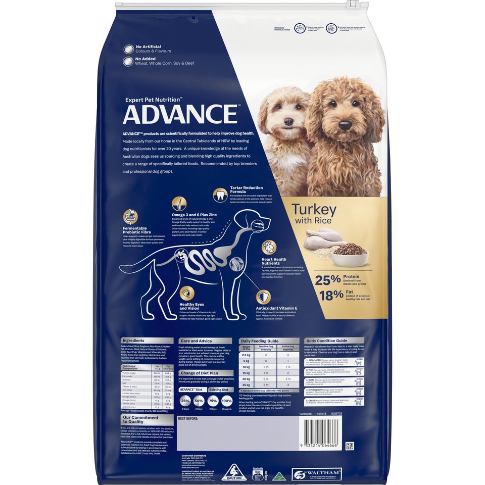 Advance Dog Food for Small Oodles
