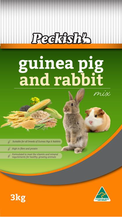 Peckish – Guinea Pig & Rabbit Mix