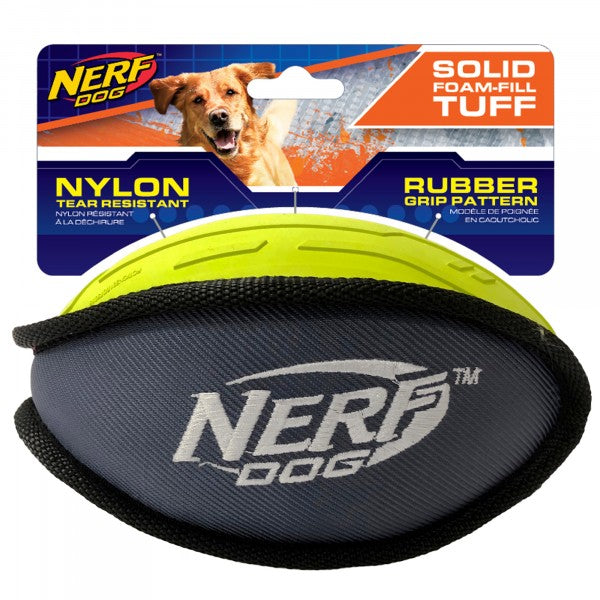 NERF DOG – Rubber/Nylon Plush Football