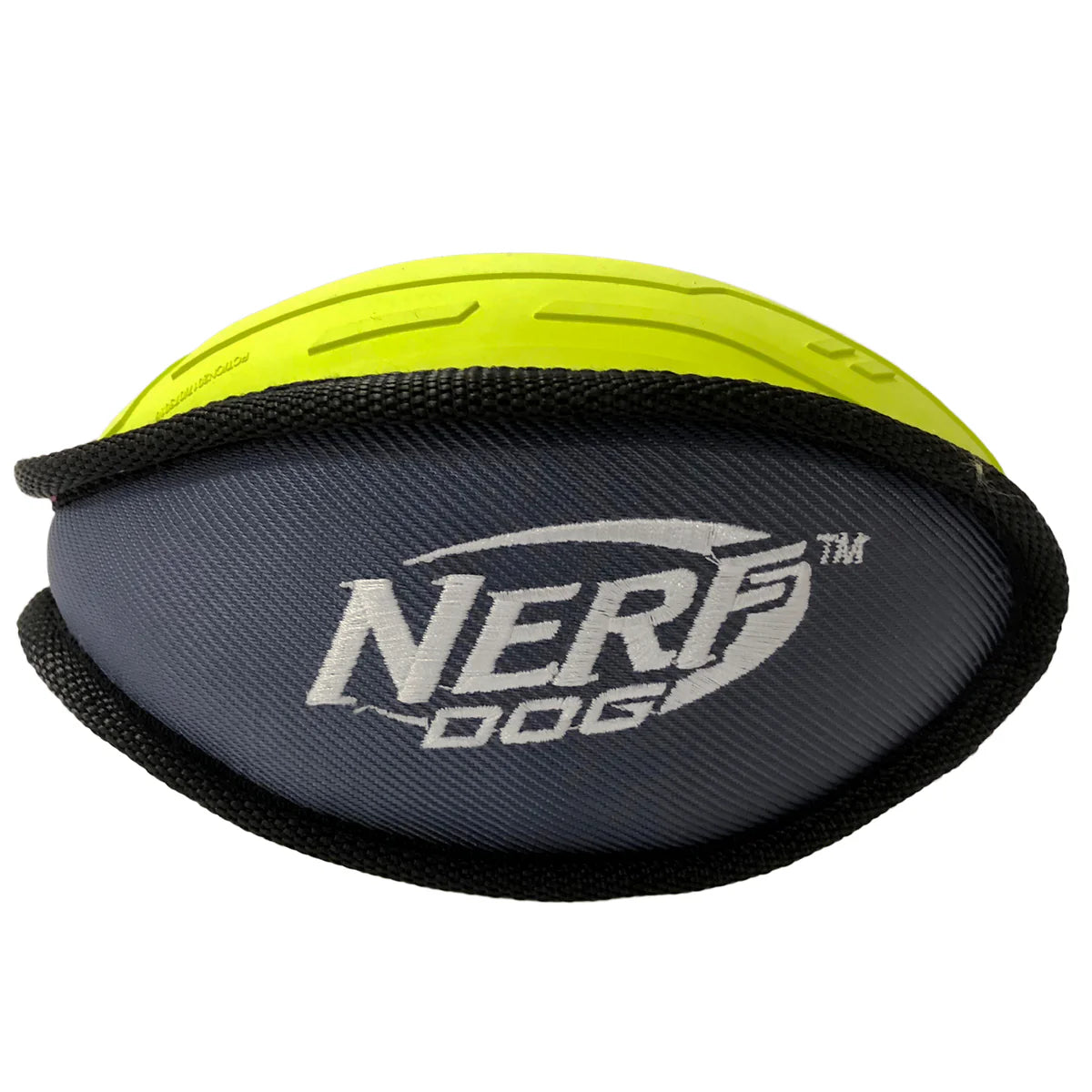 NERF DOG – Rubber/Nylon Plush Football