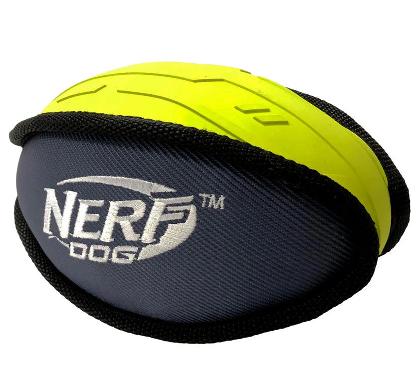 NERF DOG – Rubber/Nylon Plush Football