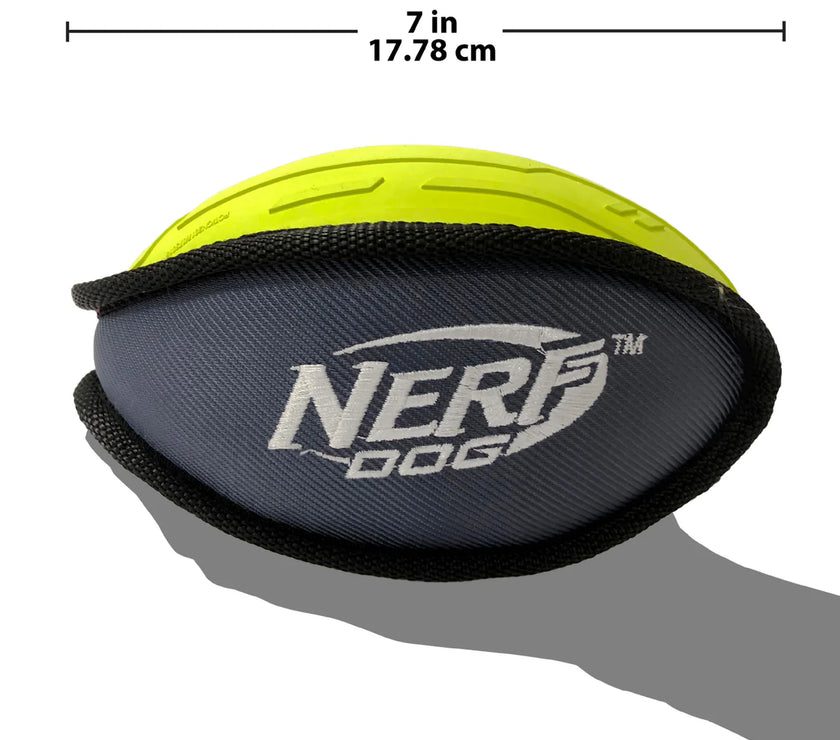 NERF DOG – Rubber/Nylon Plush Football