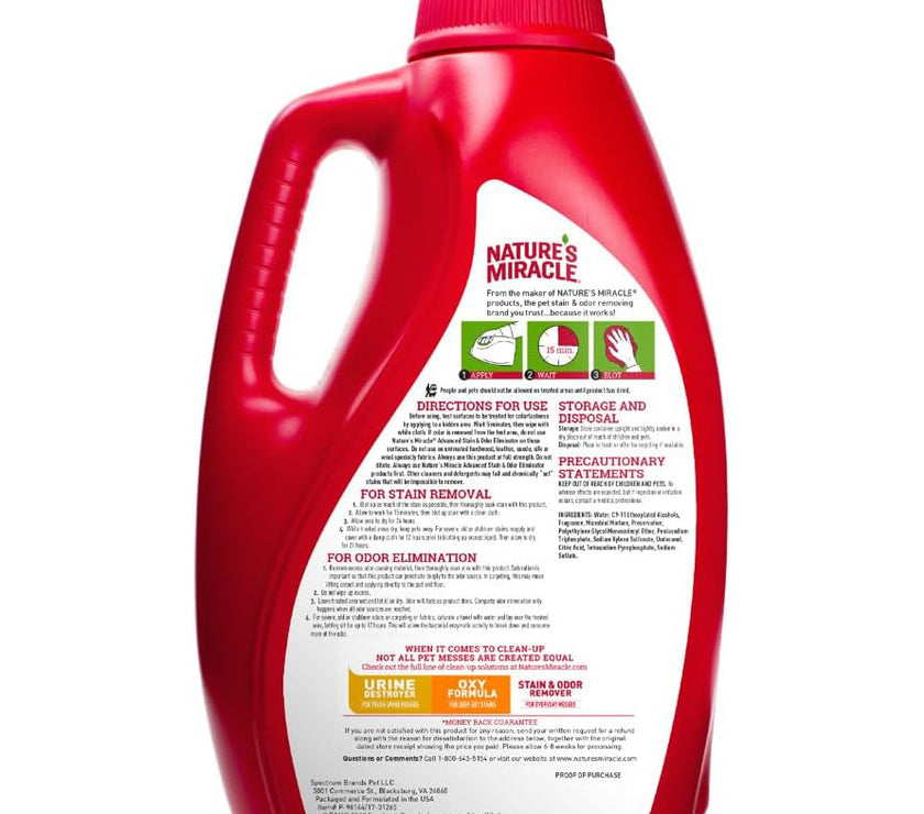 Nature’s Miracle – Advanced Stain & Odor Eliminator (Cat)