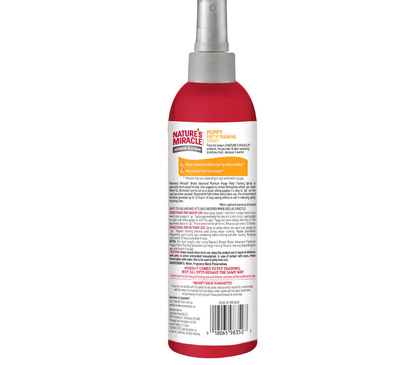 Nature’s Miracle – Puppy Potty Training Spray