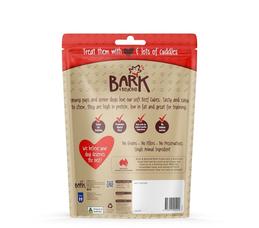 Bark & Beyond – Beef Cubes