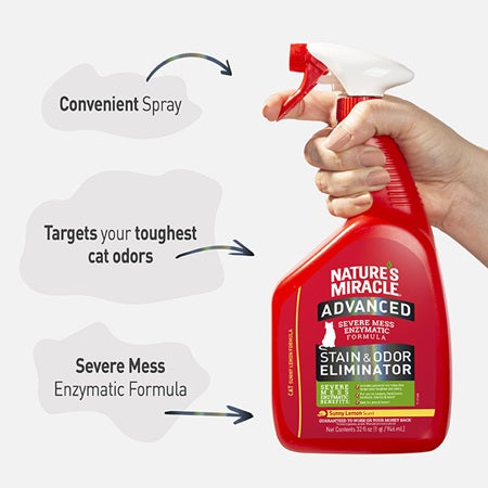 Nature’s Miracle – Advanced Stain & Odor Eliminator (Cat)