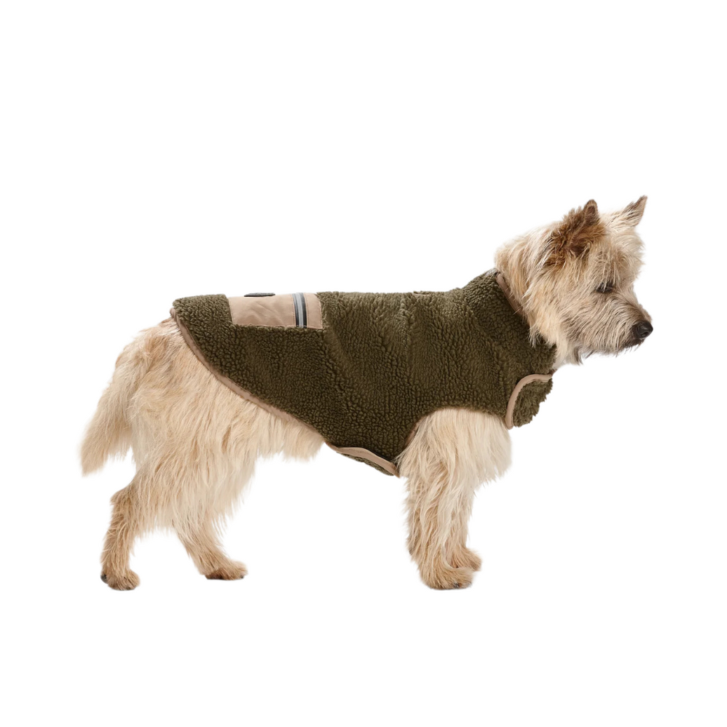 Snooza - Teddy Pocket Coat – Khaki/Fawn