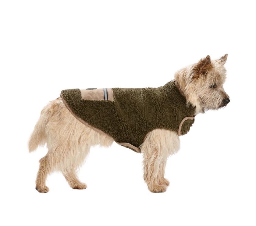 Snooza - Teddy Pocket Coat – Khaki/Fawn