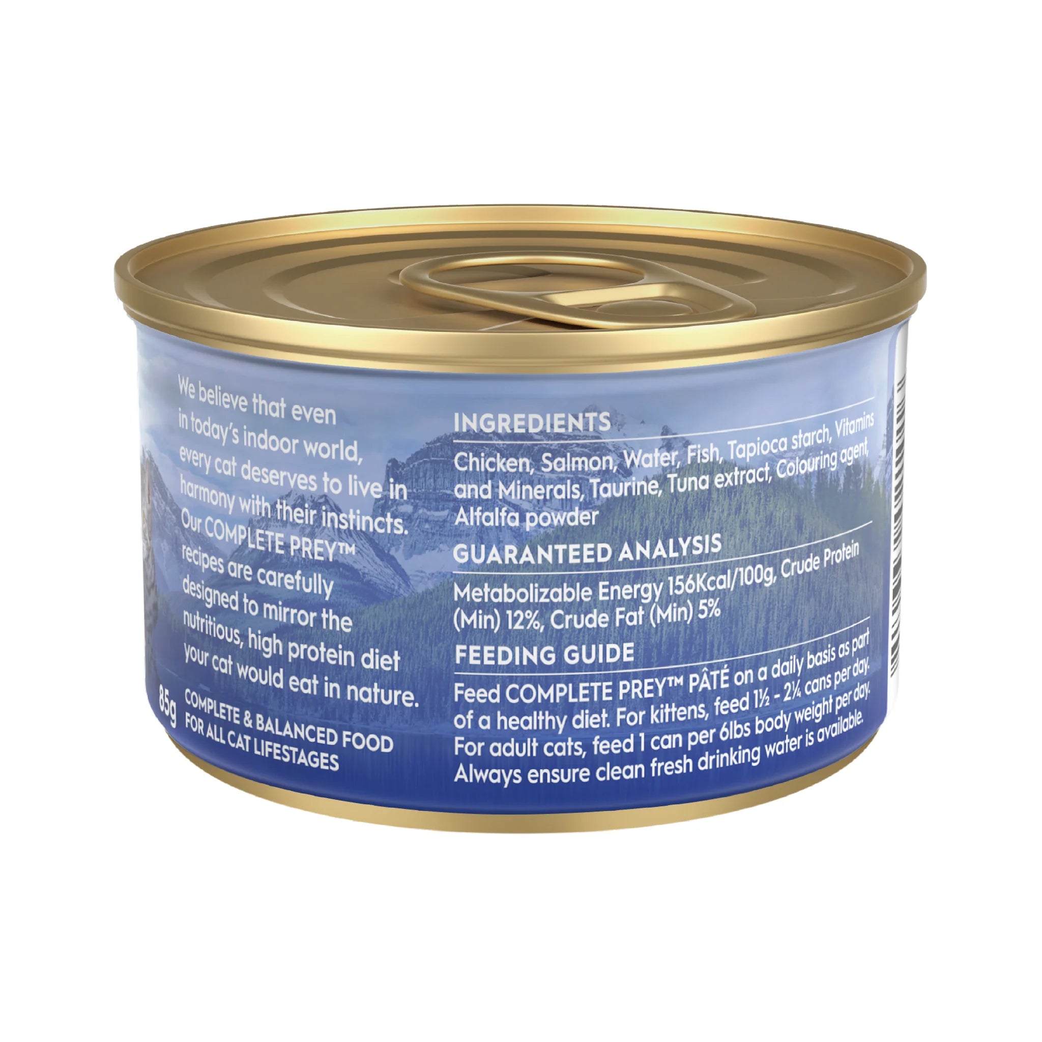 Wet Food Tins – Adult Cat - GRAIN FREE – Pate
