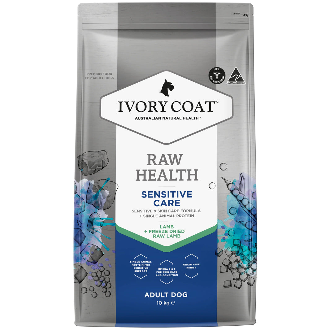 Ivory Coat – Adult Dog – Raw Health – Sensitive Care