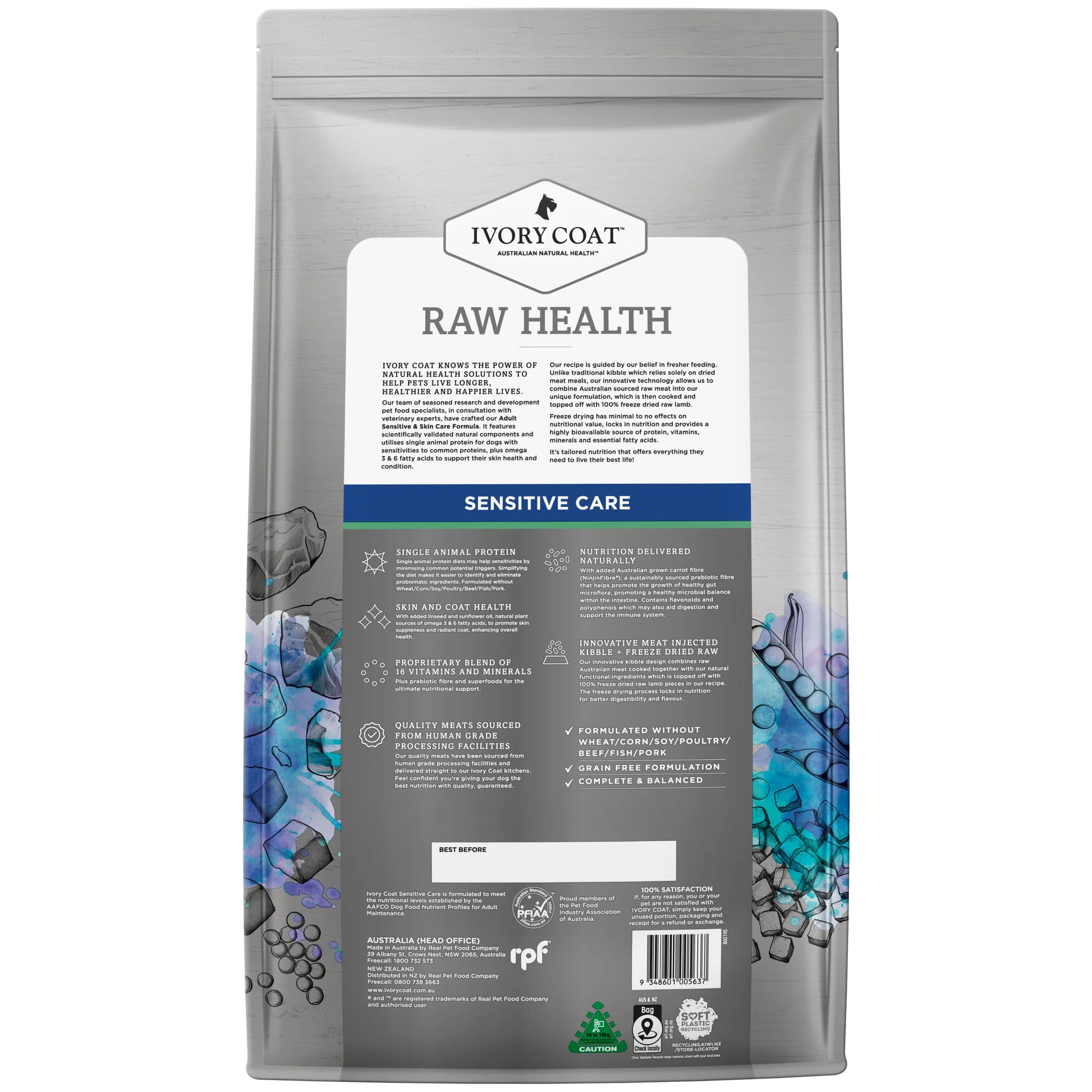 Ivory Coat – Adult Dog – Raw Health – Sensitive Care - image 3