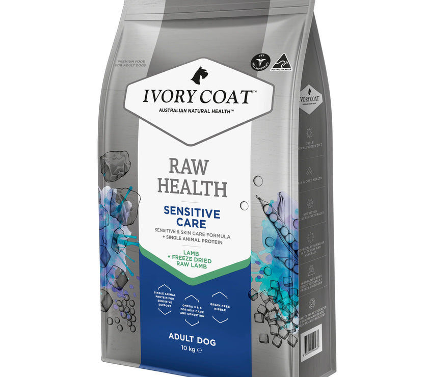 Ivory Coat – Adult Dog – Raw Health – Sensitive Care