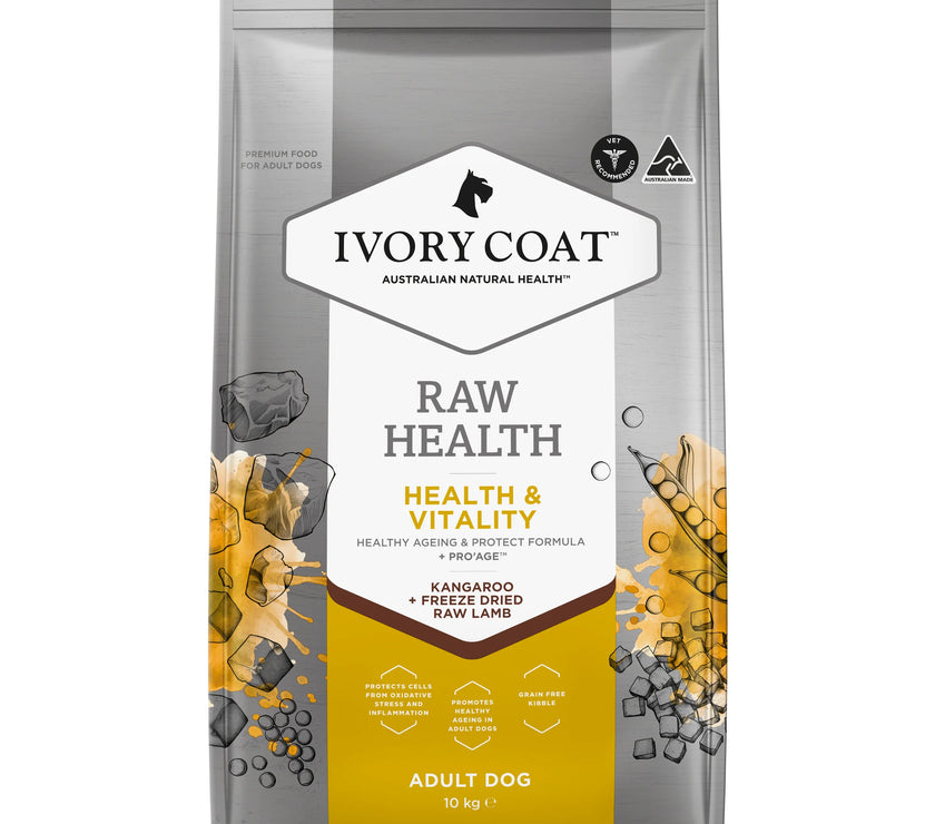 Ivory Coat – Adult Dog – Raw Health – Health & Vitality