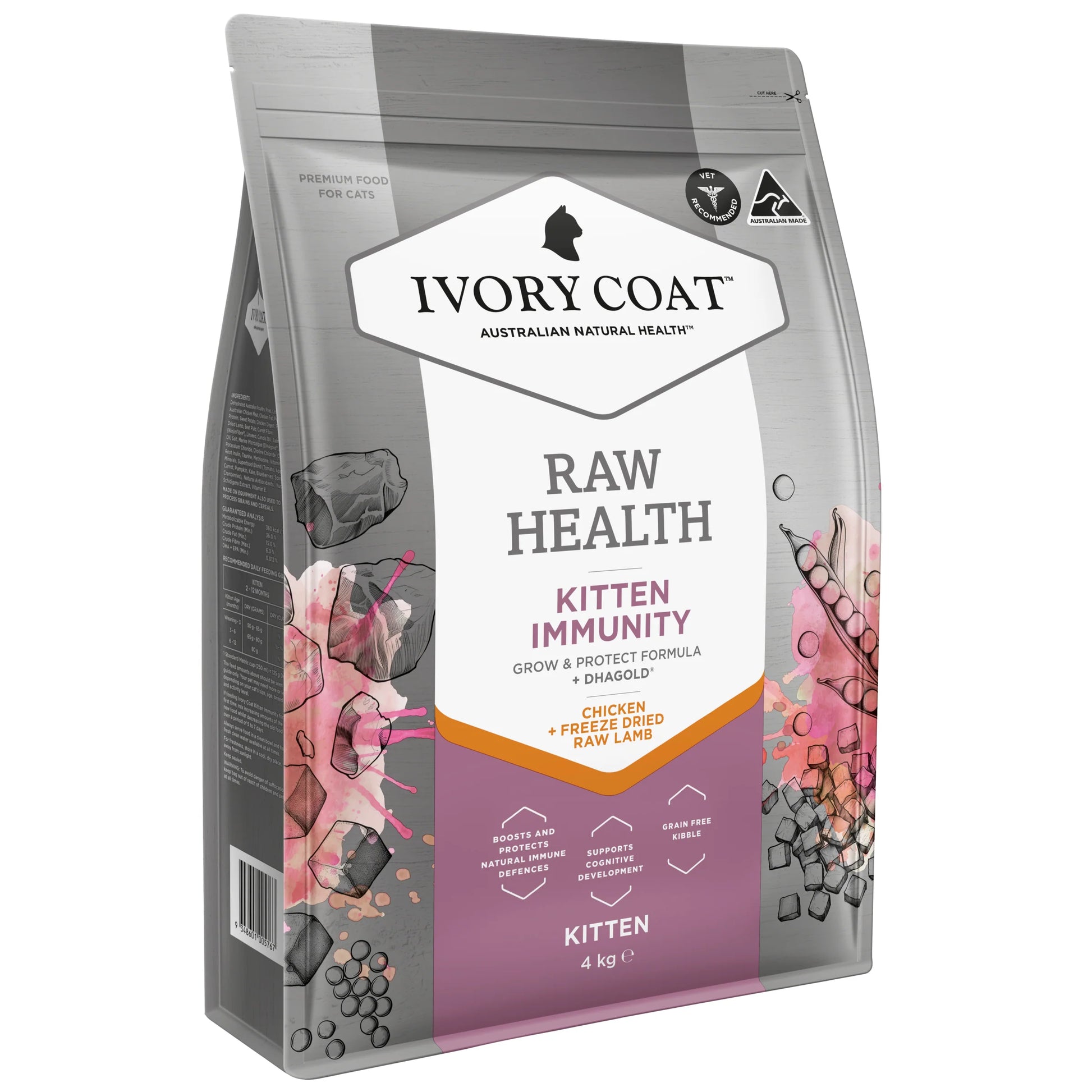 Ivory Coat – Kitten – Raw Health – Kitten Immunity - image 8