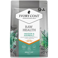 Ivory Coat – Adult Cat – Raw Health – Indoor & Hairball