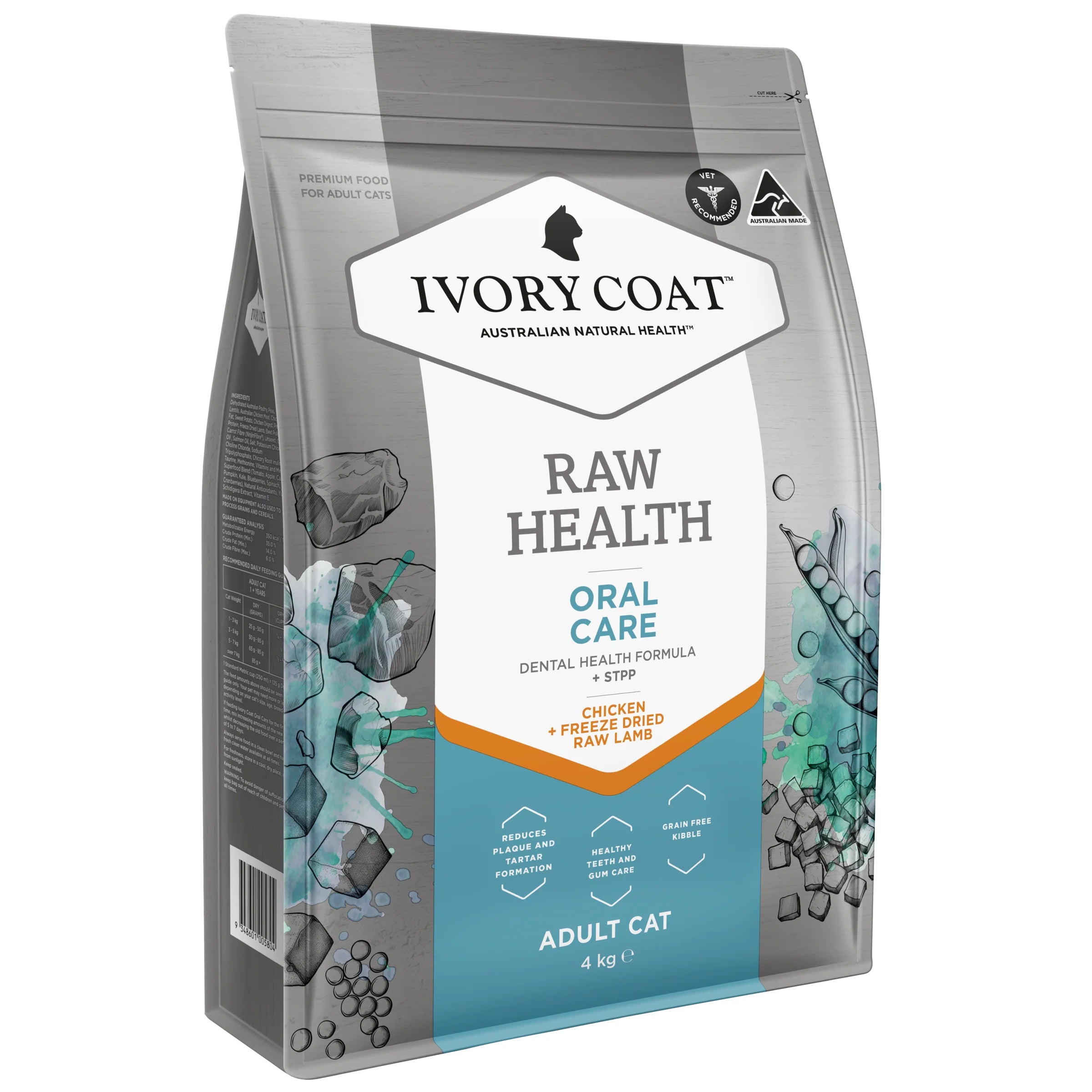 Ivory Coat – Adult Cat – Raw Health – Oral Care - image 8