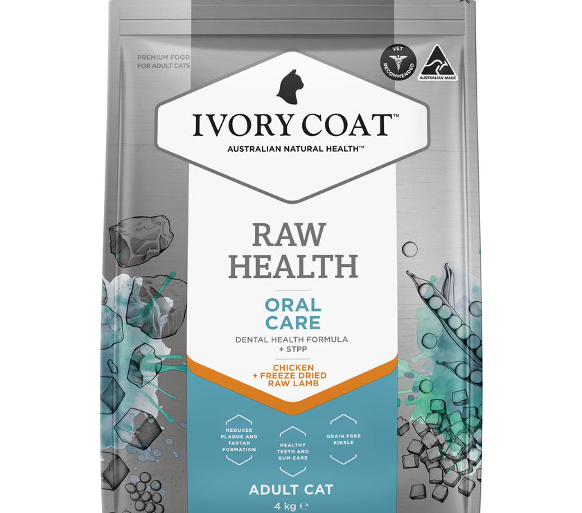 Ivory Coat – Adult Cat – Raw Health – Oral Care