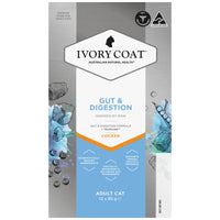 Ivory Coat – Adult Cat – Wet Food Trays – Inspired By Raw – Gut & Digestion