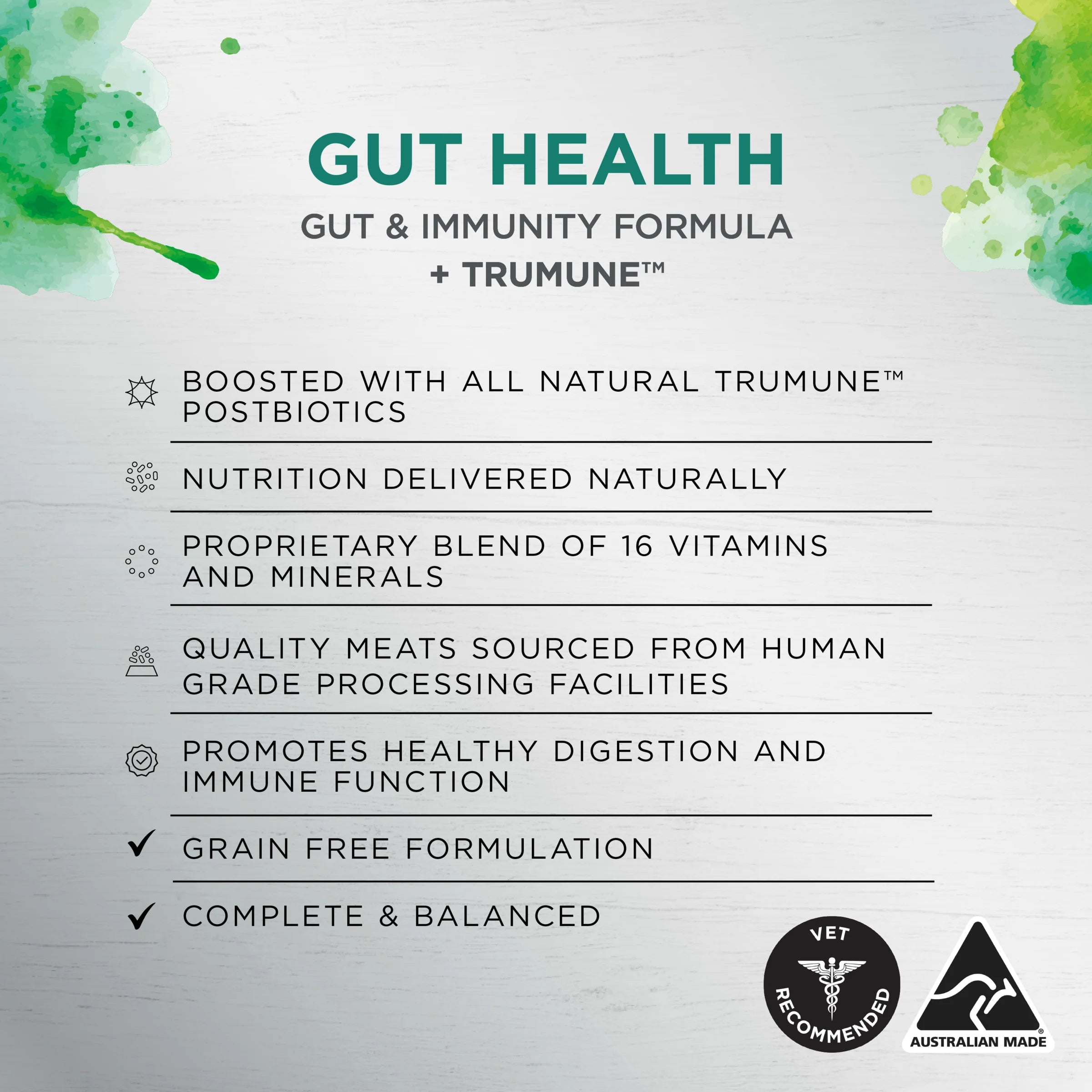 Adult Dog Wet Food Trays – Inspired By Raw – Gut Health - 9 x 100g