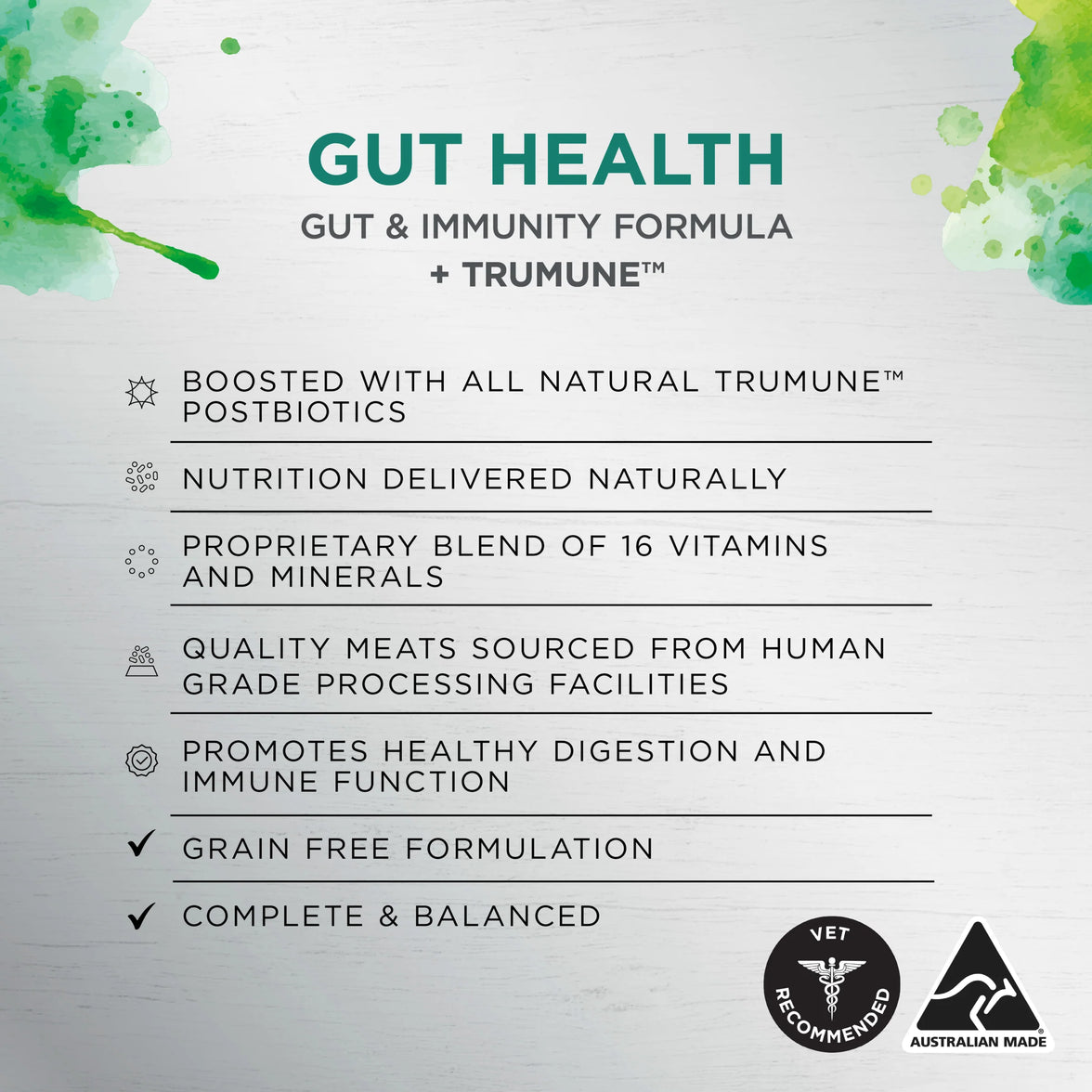 Adult Dog Wet Food Trays – Inspired By Raw – Gut Health - 9 x 100g