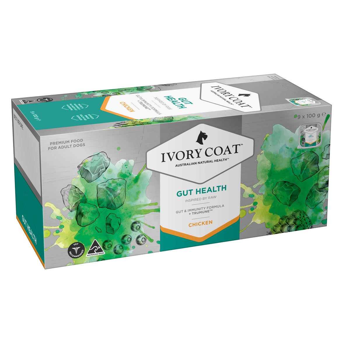 Adult Dog Wet Food Trays – Inspired By Raw – Gut Health - 9 x 100g