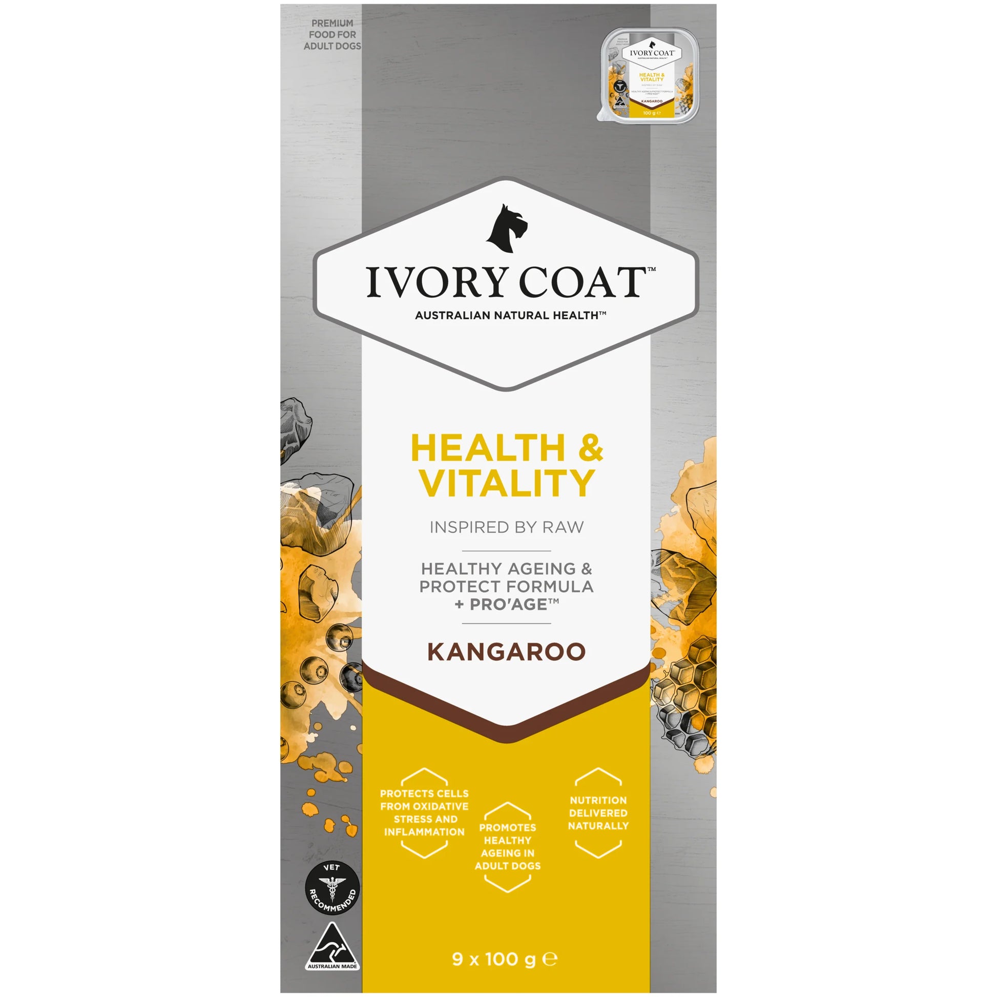 Adult Dog  Wet Food Trays – Inspired By Raw – Health & Vitality - image 2