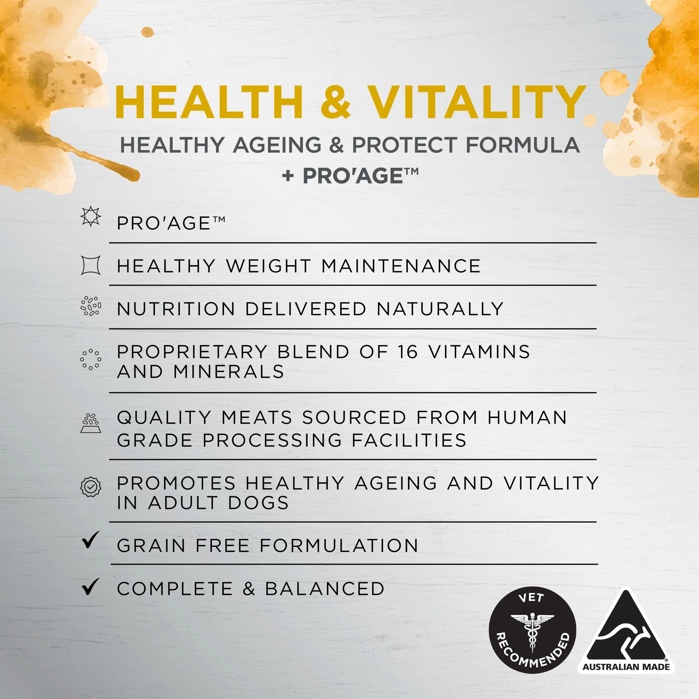 Adult Dog  Wet Food Trays – Inspired By Raw – Health & Vitality