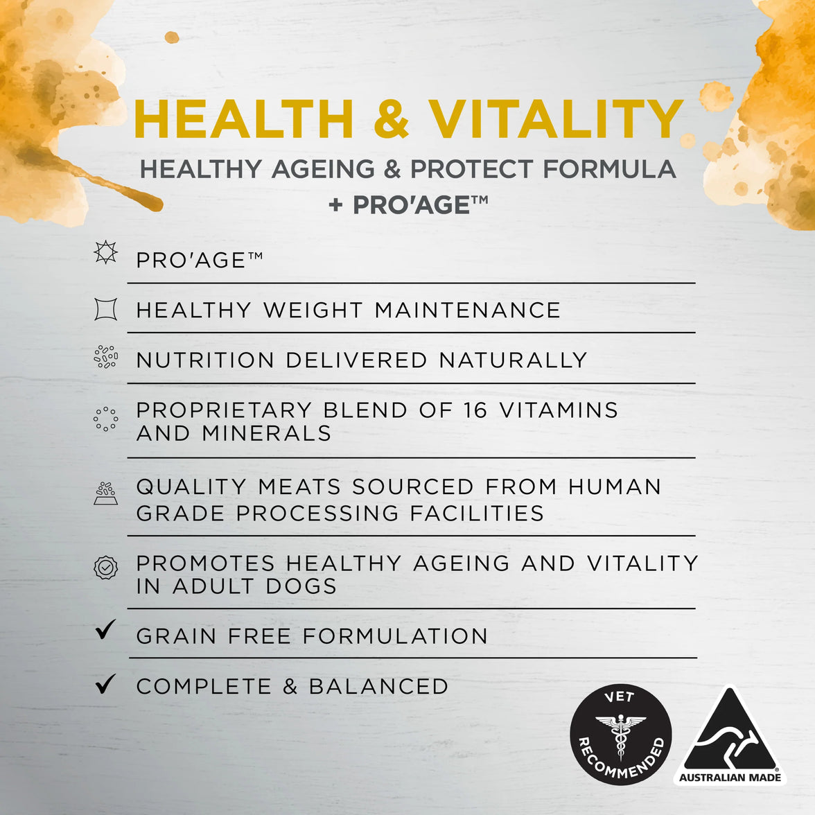 Adult Dog  Wet Food Trays – Inspired By Raw – Health & Vitality