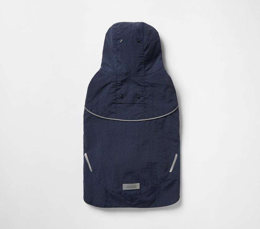 Snooza Wear – Rip-Stop Hooded Raincoat – Navy