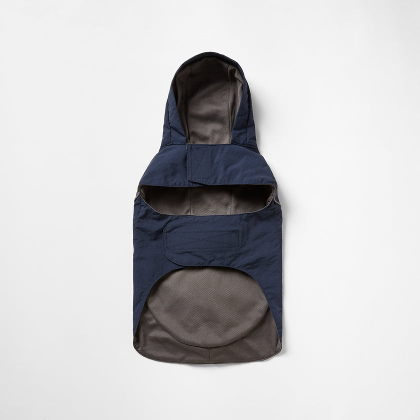 Snooza Wear – Rip-Stop Hooded Raincoat – Navy