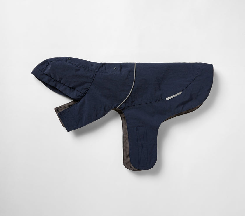 Snooza Wear – Rip-Stop Hooded Raincoat – Navy