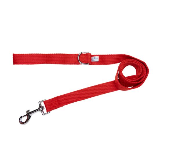 Beau Pets - Webbing Dog Lead – Red