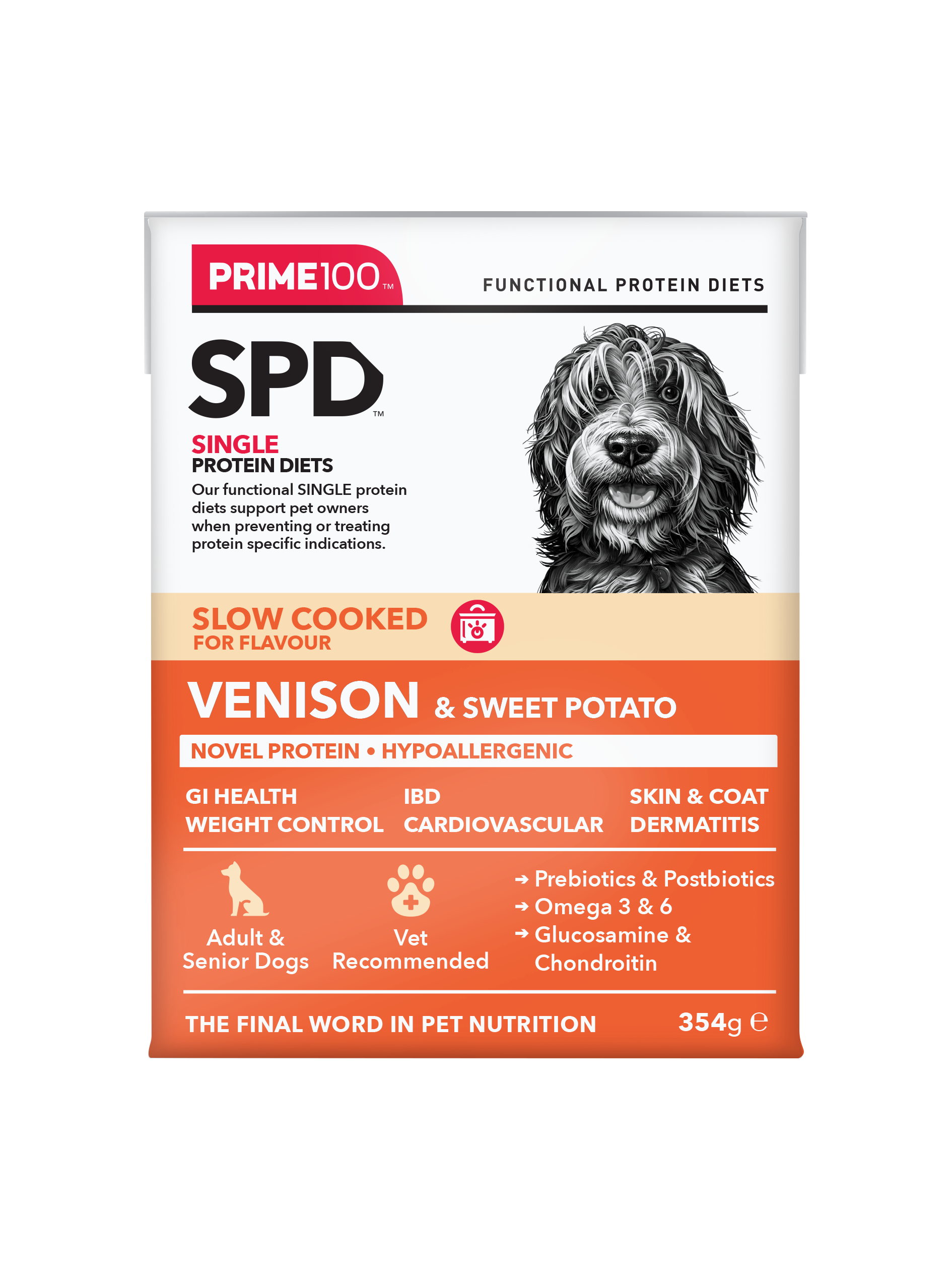 Prime100 – SPD Slow Cooked Venison & Sweet Potato