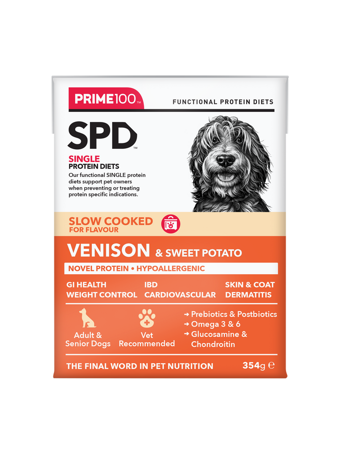 Prime100 – SPD Slow Cooked Venison & Sweet Potato