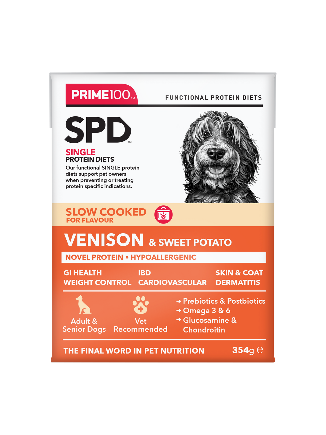 Prime100 – SPD Slow Cooked Venison & Sweet Potato