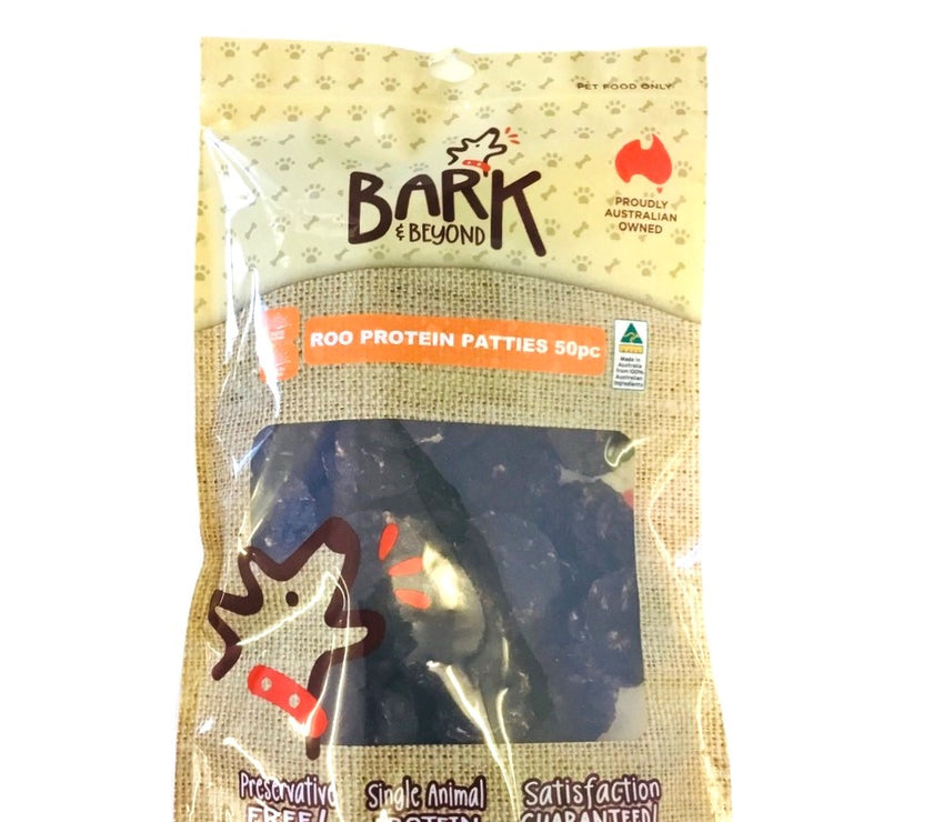 Bark & Beyond – Roo Protein Patties