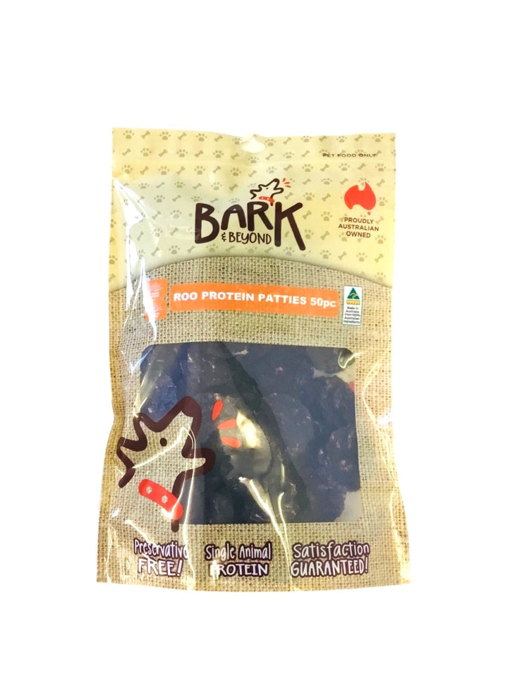 Bark & Beyond – Roo Protein Patties