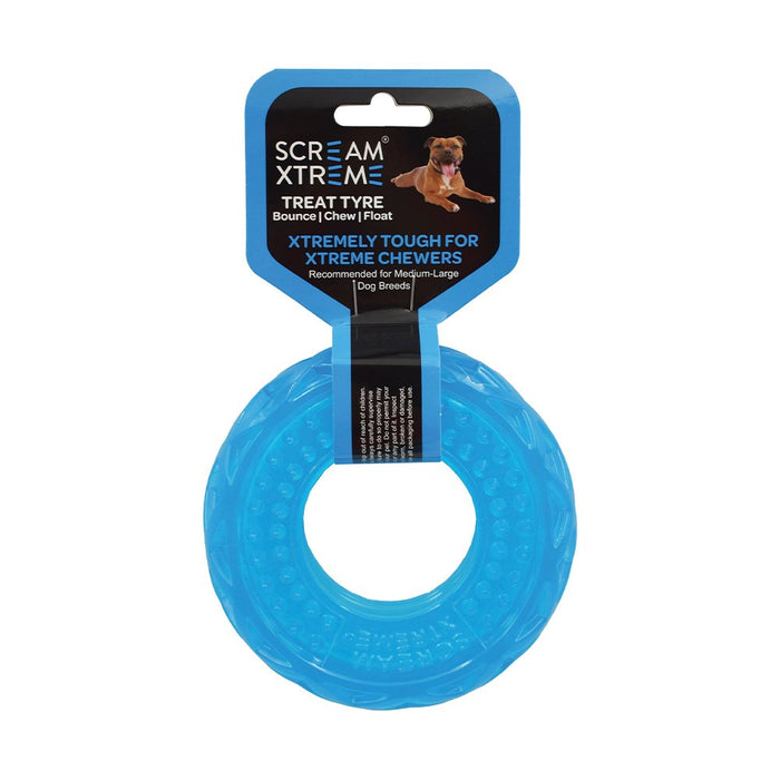 Dogs Xtreme Treat Tyre Toy