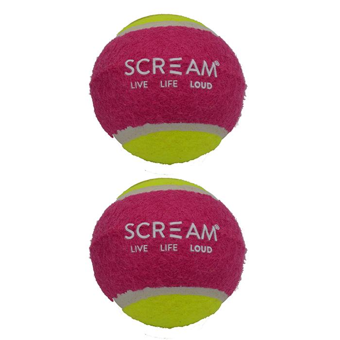 Scream – Tennis Ball - 2 Pack